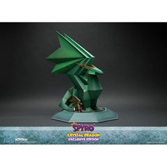 First 4 Figures is proud to present the highly anticipated Crystal Dragon Exclusive Edition statue.

With the exclusion of Spyro, Gnasty Gnorc turned all of the dragons into crystals because they called him ugly and other nasty terms during an interview with Dragon News Network.

In order to free the dragons, Spyro must step into the statue's pedestal. There imprisoned dragon breaks free after a flash of bright light.

The Crystal Dragon statues are one of the main collectibles in the Spyro the Dragon games