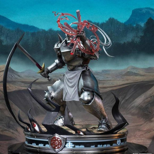 First 4 Figures Alphonse Elric Definitive Edition (Silver Variant) 22" Resin Statue