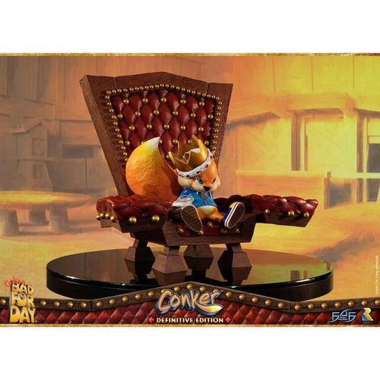 First 4 Figures Conker's Bad Fur Day Conker Definitive Edition 18" Resin Statue