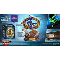 First 4 Figures Yu-Gi-Oh! Dark Magician Definitive Blue Edition Resin PVC Statue
