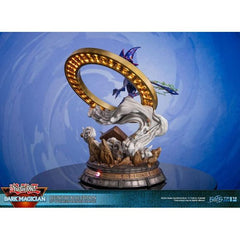 First 4 Figures Yu-Gi-Oh! Dark Magician Definitive Blue Edition Resin PVC Statue