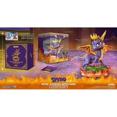 First 4 Figures Spyro 2 Classic Ripto's Rage Exclusive Edition 8" PVC Statue
