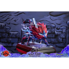 First 4 Figures Okami Oki Wolf Form Exclusive Edition Resin 14" Statue