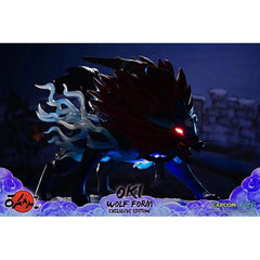 First 4 Figures Okami Oki Wolf Form Exclusive Edition Resin 14" Statue