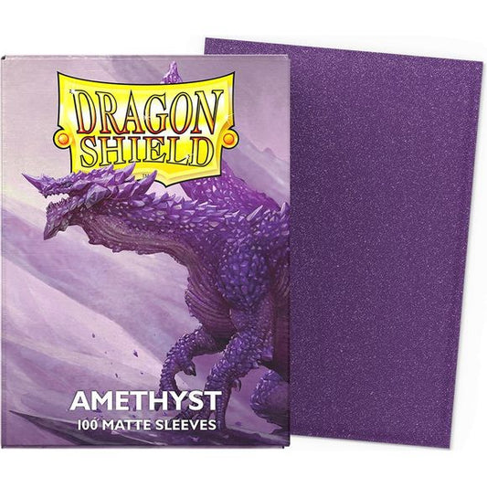 Protect your cards in style with five types of Dragon shield matte sleeves! whether you're participating in a high-caliber tournament or just playing for fun with your friends, you'll want to keep your cards protected from liquids, stains, and chafed edges. Dragon shield matte sleeves come in five distinct colors, and their matte finish allows you to quickly and easily shuffle your deck. Each of these polypropylene sleeves measure 2.64 by 3.58 inches, making them the perfect size to protect your LCG and CCG