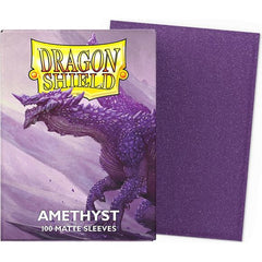 Protect your cards in style with five types of Dragon shield matte sleeves! whether you're participating in a high-caliber tournament or just playing for fun with your friends, you'll want to keep your cards protected from liquids, stains, and chafed edges. Dragon shield matte sleeves come in five distinct colors, and their matte finish allows you to quickly and easily shuffle your deck. Each of these polypropylene sleeves measure 2.64 by 3.58 inches, making them the perfect size to protect your LCG and CCG