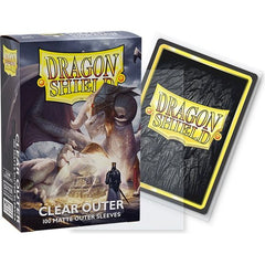 Fits over standard size cards 63x88mm sleeved in regular Dragon Shield sleeves. The matte textured back ensures an incredible shuffle feel. These sleeves are used as outer sleeves when double-sleeving, triple-sleeving or oversleeving. 100pcs.