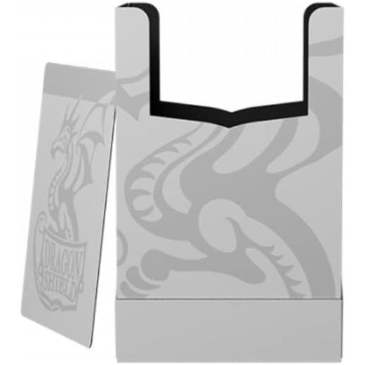 Dragon Shield: Deck Shell Box - Ashen White/Black