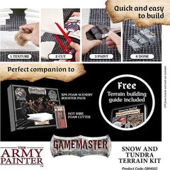 Army Painter Gamemaster: Snow & Tundra Terrain Kit Starter Set