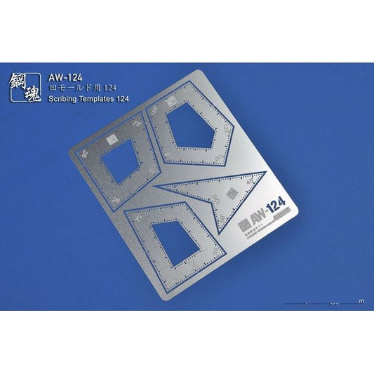 Steel Spirit  Photo Etch PE Model Panel Lining Angled Angle Scribing Templates | Galactic Toys & Collectibles