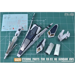 Madworks AW9 S20 Photo-Etch Metal Parts for RX-93 Nu Gundam RG 1/144 Model Kit | Galactic Toys & Collectibles