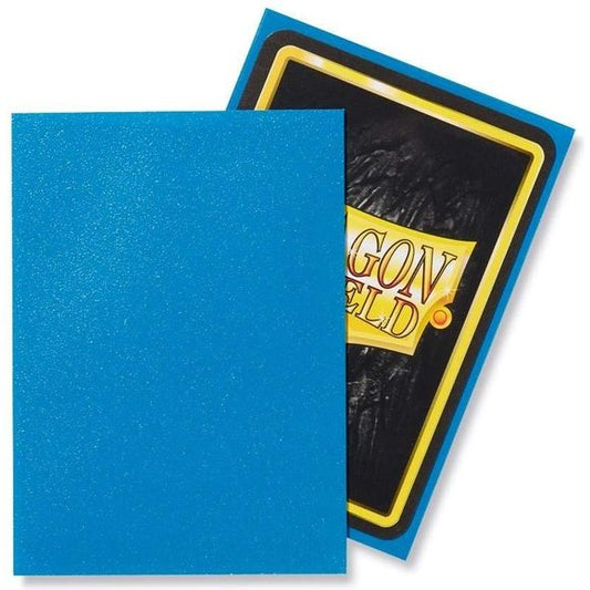 Dragon Shield Matte Sapphire 100 Protective Sleeves | Galactic Toys & Collectibles