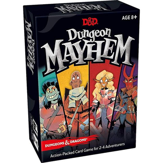 WOTC: Dungeons & Dragons D&D Dungeon Mayhem Card Game 2-4 Players