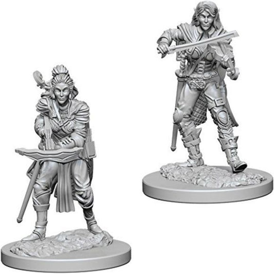 Dungeons & Dragons Nolzur’s Marvelous Miniatures come with highly-detailed figures, pre-primed with Acrylicos Vallejo primer and includes deep cuts for easier painting. The packaging of each different set will display the minis in a visible format.