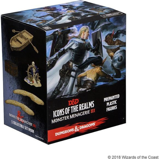 From the Aasimar and the Tritons, to the Neogi, Slaad, and powerful new giants like the Dreamwalker and the Dreadnought, D&D Icons of the Realms: Monster Menagerie 3 features a monstrous assortment of characters and creatures for players to add to their collections.