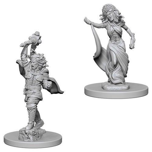 Dungeons & Dragons Nolzur’s Marvelous Miniatures come with highly-detailed figures, pre-primed with Acrylicos Vallejo primer and includes deep cuts for easier painting. The packaging of each different set will display the minis in a visible format.