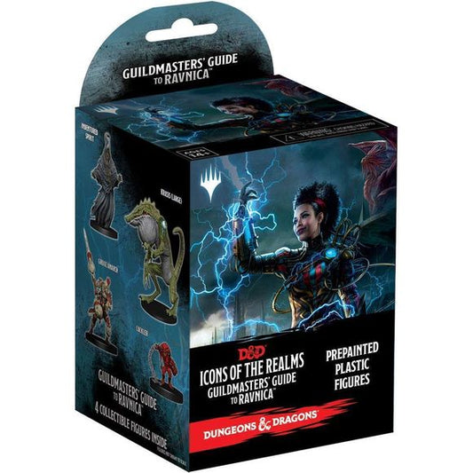 Dungeons & Dragons: Icons of the Realms: Set 10 Guildmasters` Guide to Ravnica Booster Pack (1 Box) | Galactic Toys & Collectibles