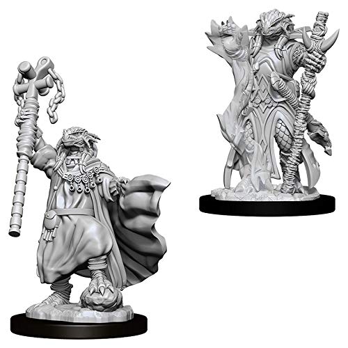 Dungeons & Dragons Nolzur’s Marvelous Miniatures come with highly-detailed figures, pre-primed with Acrylicos Vallejo primer and includes deep cuts for easier painting. The packaging of each different set will display the minis in a visible format.