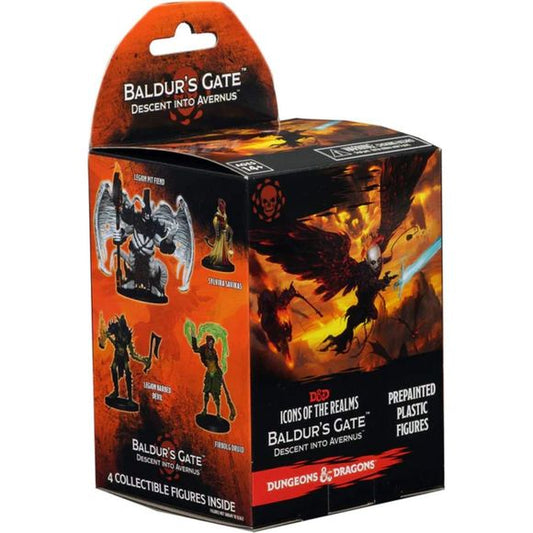 Dungeons & Dragons: Icons of the Realms: Baldur's Gate - Descent into Avernus Booster Pack (1 Box) | Galactic Toys & Collectibles