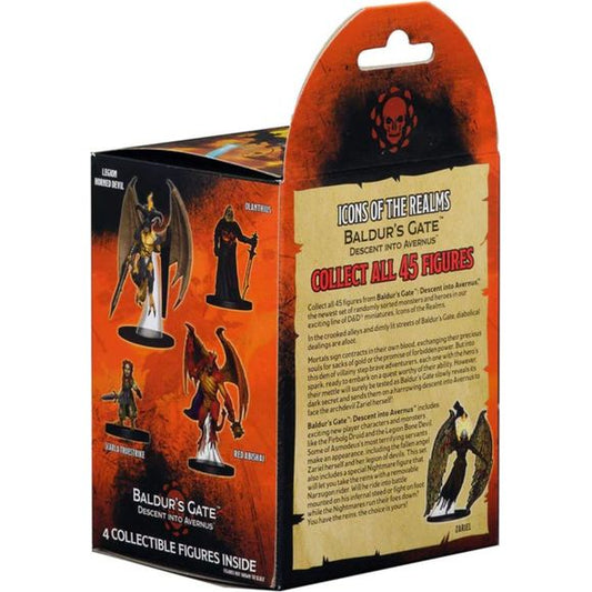 Dungeons & Dragons: Icons of the Realms: Baldur's Gate - Descent into Avernus Booster Pack (1 Box) | Galactic Toys & Collectibles