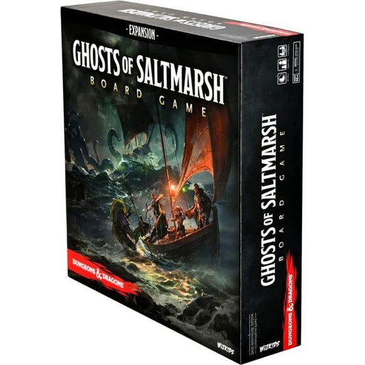 Not a standalone game--requires one of the existing Adventure System Games to play. Ghosts of Saltmarsh: A D&D Adventure System Cooperative Game is an expansion to any of the previous Adventure System games! It features new adventures, map tiles, monsters, traps and spells. Just select your favorite heroes, and get ready for an all-new campaign!