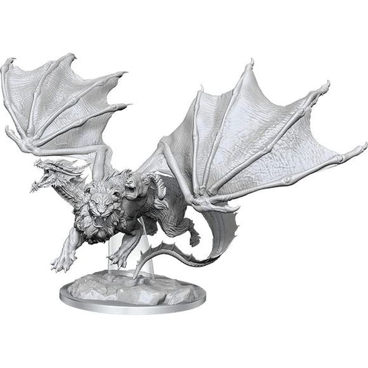Thanks to this all in-one kit, you will be able to attack this miniature like a painting pro and bring the dreaded beast to life! Specially designed to help painters at all levels! Includes high-quality paints from Vallejo Access to an expert step-by-step tutorial by Den of Imagination And most importantly, the menacing Chimera miniature, as inspired by the classic D&D monster.