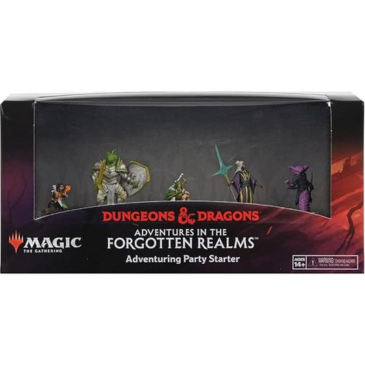 D&D Magic: the Gathering Miniatures Adventures in the Forgotten Realms -  Adventuring Party Starter | Galactic Toys & Collectibles