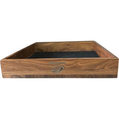 Galactic Toys Wooden Dice Tray - Black Walnut