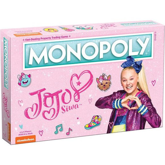 Monopoly JoJo Siwa Edition Board Game | Galactic Toys & Collectibles