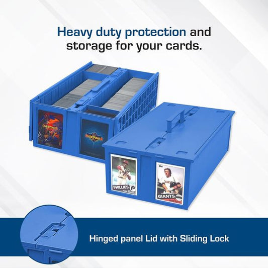 BCW Collectible Card Bin - 1600 ct. - Blue