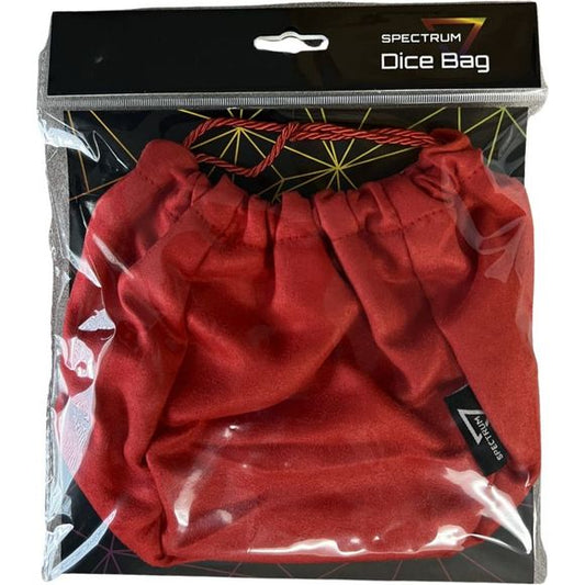 Enjoy this high-quality Dice bag in black! It hold over 100 dice of different shapes and sizes. It has metal grommets for durability.