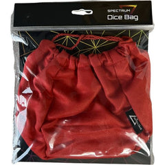 Enjoy this high-quality Dice bag in black! It hold over 100 dice of different shapes and sizes. It has metal grommets for durability.