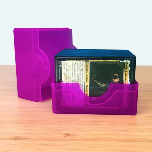 BCW Spectrum Prism Deck Case - Polished Ultra Violet | Galactic Toys & Collectibles
