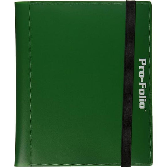 The BCW Card Folio will accommodate at least 160 cards and features side-loading pockets to deter the cards from sliding out of place. The four-pocket pages make a natural display for playsets of Magic and Pokemon. Our archival safe polypropylene pages will not harm the cards stored within and offer an attractive method to both store and display your collectibles.
