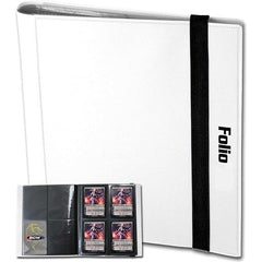 The BCW Card Folio will accommodate at least 160 cards and features side-loading pockets to deter the cards from sliding out of place. The four-pocket pages make a natural display for playsets of Magic and Pokemon. Our archival safe polypropylene pages will not harm the cards stored within and offer an attractive method to both store and display your collectibles.