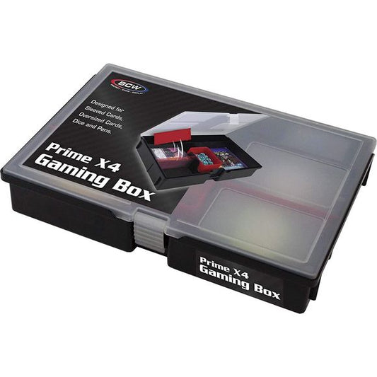 BCW Prime X4 Gaming Box - BLK | Galactic Toys & Collectibles