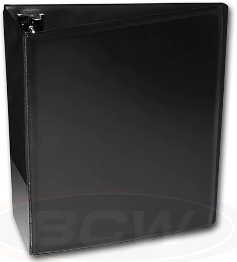 The BCW 3-inch Albums are designed for durability; this binder will last for years. The classic design is perfect for displaying your collection and safely storing your valuable cards.
