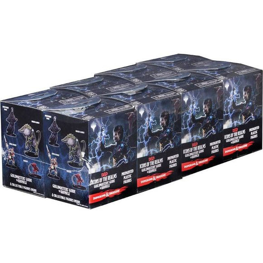 8 Booster boxes containing 4 pre-painted mini figures for D&D