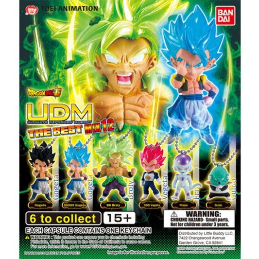 Dragon Ball Super UDM Mix 12 Gachapon Prize Keychain (Random) | Galactic Toys & Collectibles