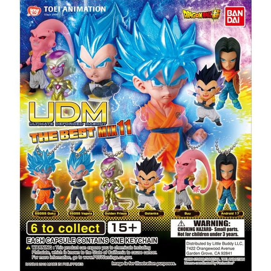 Dragon Ball Super UDM Mix 11 Gachapon Prize Keychain (Random) | Galactic Toys & Collectibles