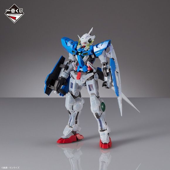 Bandai Gundam Ichiban Kuji Gundam EXIA Solid Clear Ver. MG 1/100 Scale Model Kit | Galactic Toys & Collectibles