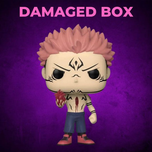 Damaged Box Galactic Toys Exclusive - Funko Pop! Jujutsu Kaisen - Sukuna w/ Heart | Galactic Toys & Collectibles