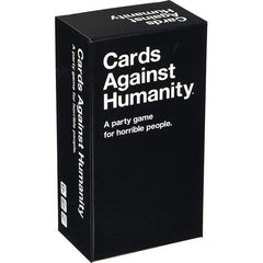 Cards Against Humanity is a party game for horrible people. Each round, one player asks a question from a black card, and everyone else answers with their funniest white card.
Now version 2.0 with over 150 new cards.
Expanded to 600 cards (50 more than before).
This is the main game. Buy this first.
America’s #1 gerbil coffin.