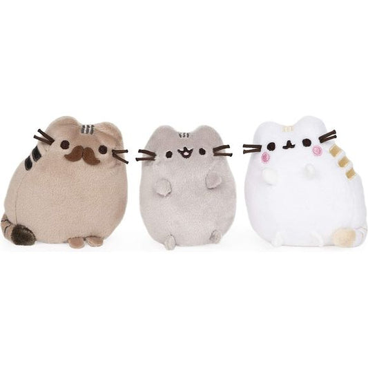 GUND: Pusheen Family Gathering Collector Set of 3 Plush Stuffed Animal Cats