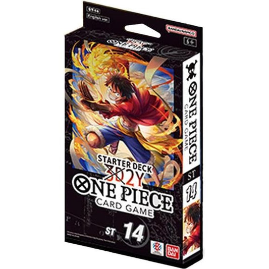This deck showcases the Straw Hat Crew and their two years of individual training following the Summit War. In addition to members of the Straw Hat Crew, this deck introduces new Characters, such as Haredas and Heracles! This release is packed with cards that perform best with high-cost allies. Increase the cost of Characters on your field to unleash an imposing new tactic that will shake up gameplay in the ONE PIECE CARD GAME. Comes with 5 holographic cards! Leader cards are holo+textured foil. Newcomers c