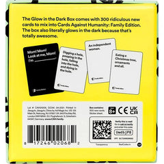 Cards Against Humanity: Family Edition Glow in The Dark Box 300-Card Expansion