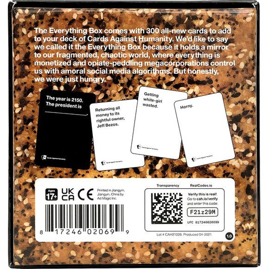 Cards Against Humanity: Everything Box 300-Card Expansion