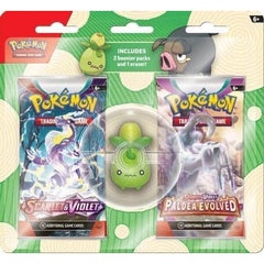 Pokemon Scarlet and Violet BACK TO SCHOOL 2023: ERASER BLISTER -1 OF 2 RANDOM ERASERS (SMOLIV OR LECHONK)