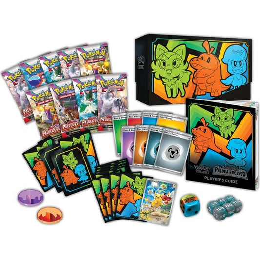 Pokemon Scarlet and Violet SV2 Paldea Evolved Elite Trainer Box
