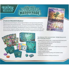 Pokemon Scarlet and Violet SV6 Twilight Masquerade Elite Trainer Box